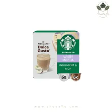 کپسول قهوه دولچه گوستو استارباکس مدل وایت موکا  Starbucks White Mocha